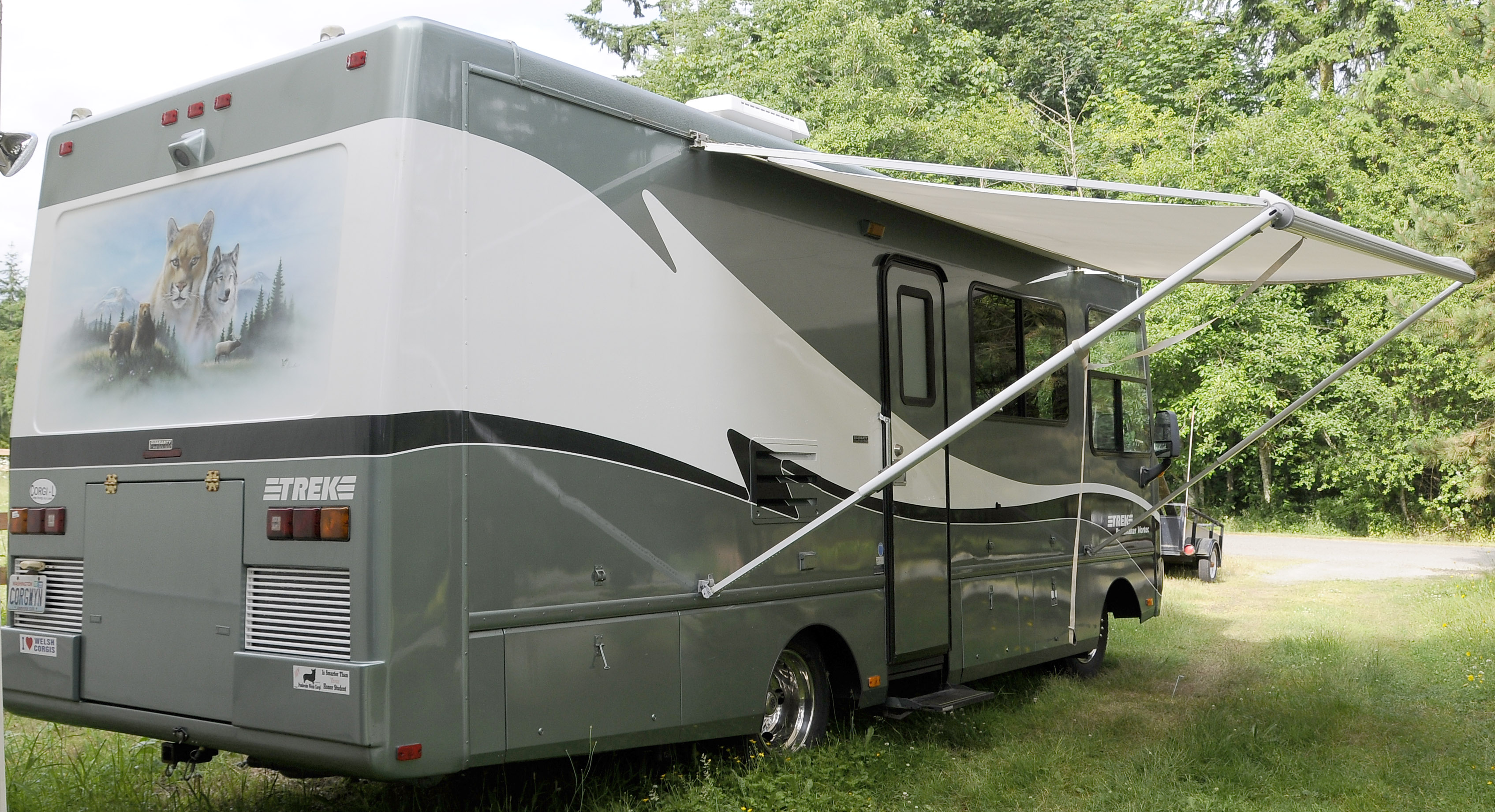 Camper Trailer Awnings With Fantastic Photo Fakrubcom